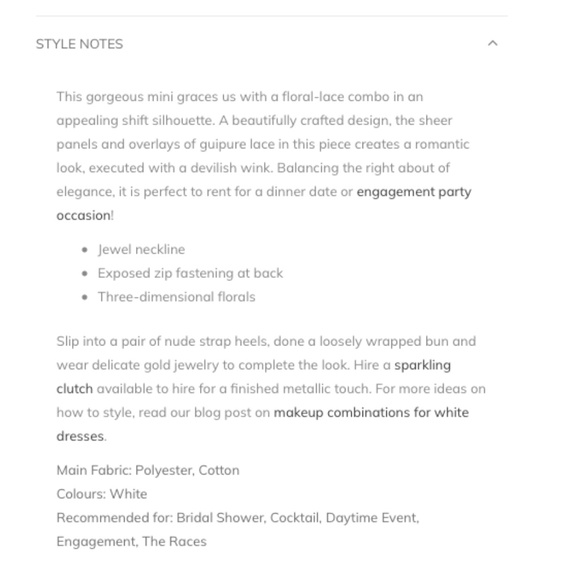 Self Portrait Long Sleeve Off White Lace 3D Mini Dress - Picture 3 of 9